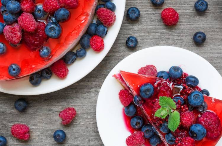 Cheesecake light ai frutti di bosco