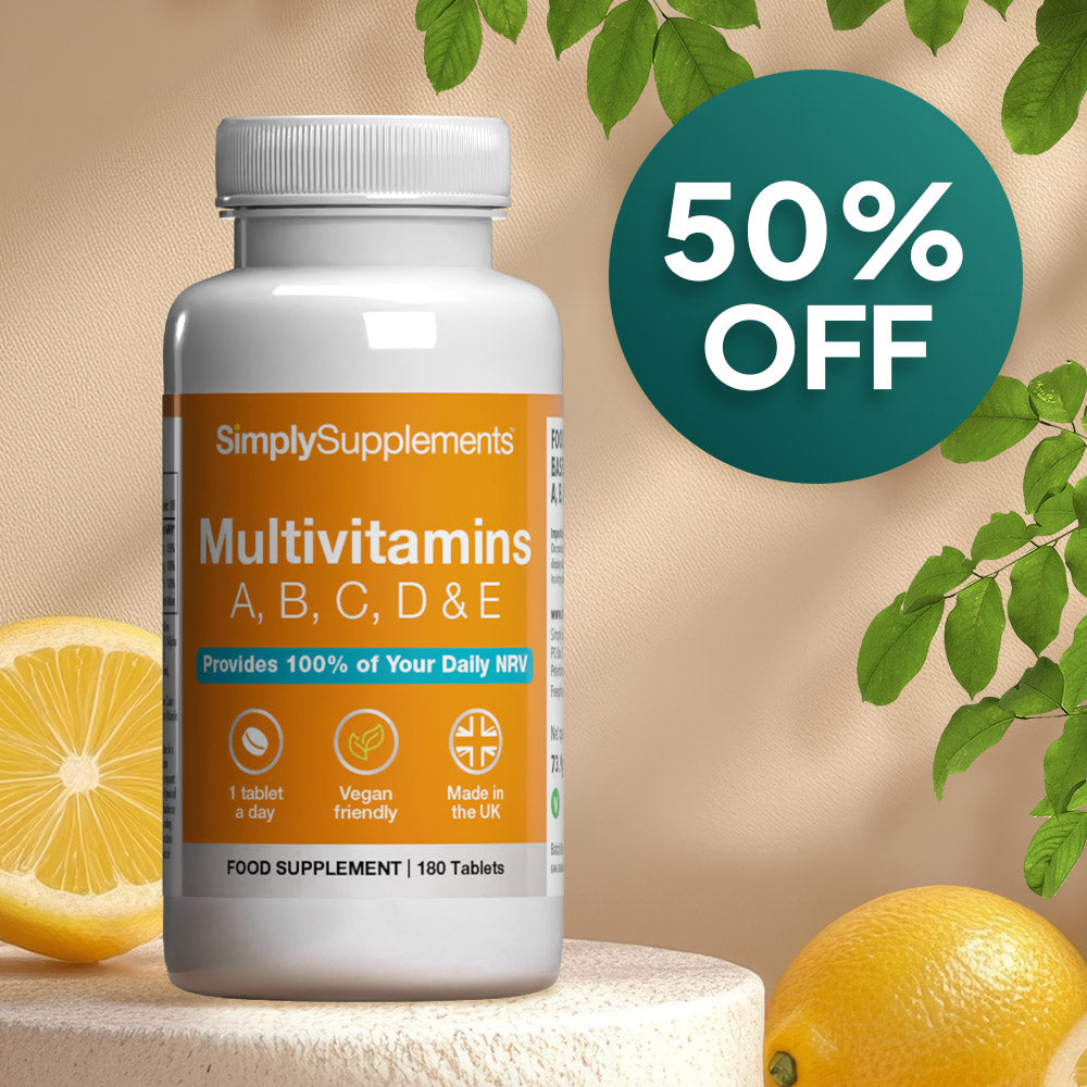 &nbsp;Multivitamins A,B,C,D & E