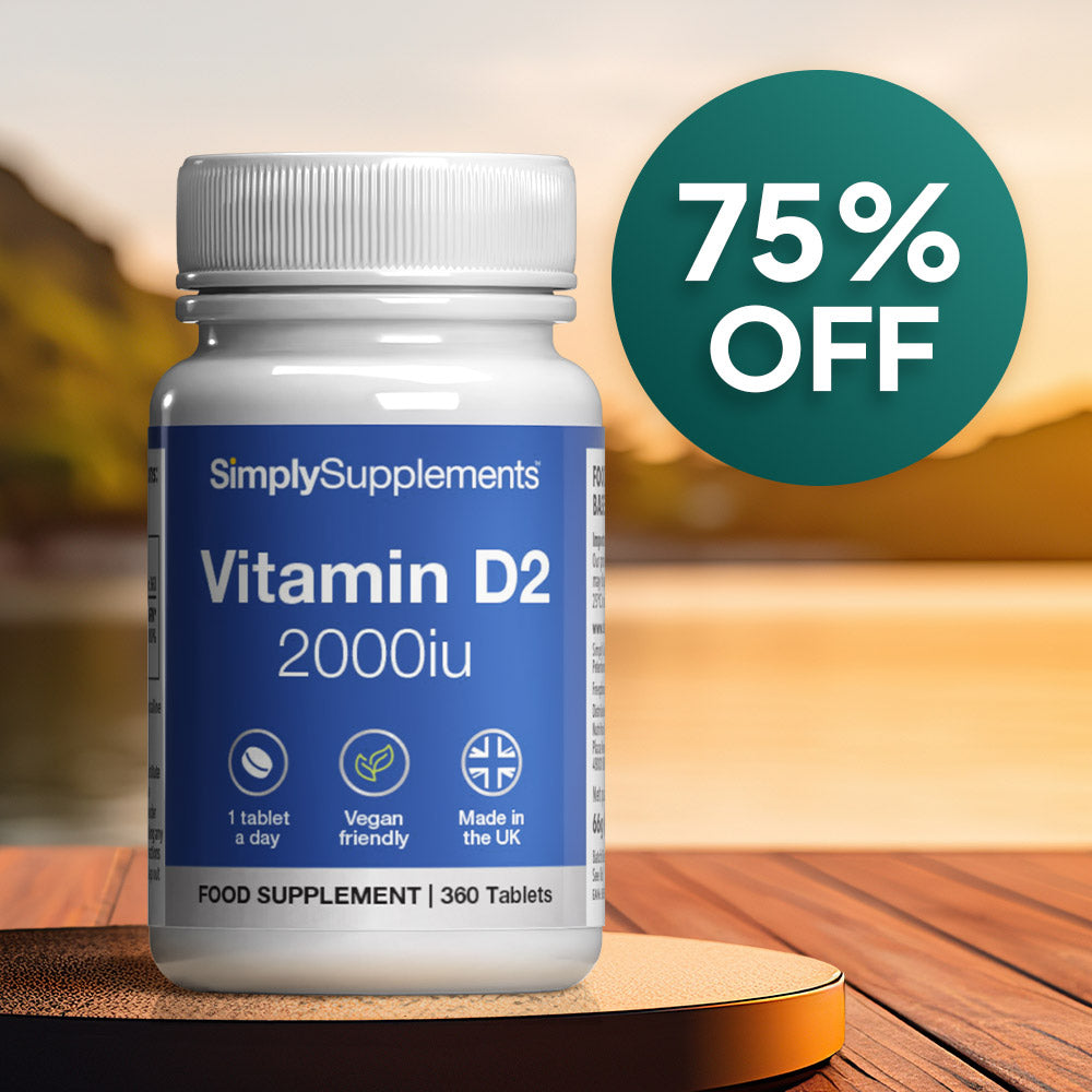 Vitamin D2 Tablets 2,000iu