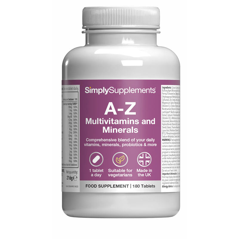 Simply Supplements A to Z Multivitamins & Minerals product