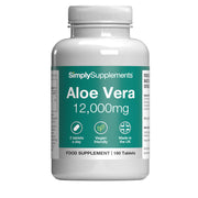 Simply Supplements Aloe Vera Tablets 12,000mg
