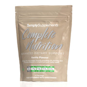 Simply Supplements complete nutrition advanced dietary support- vanilla flavour