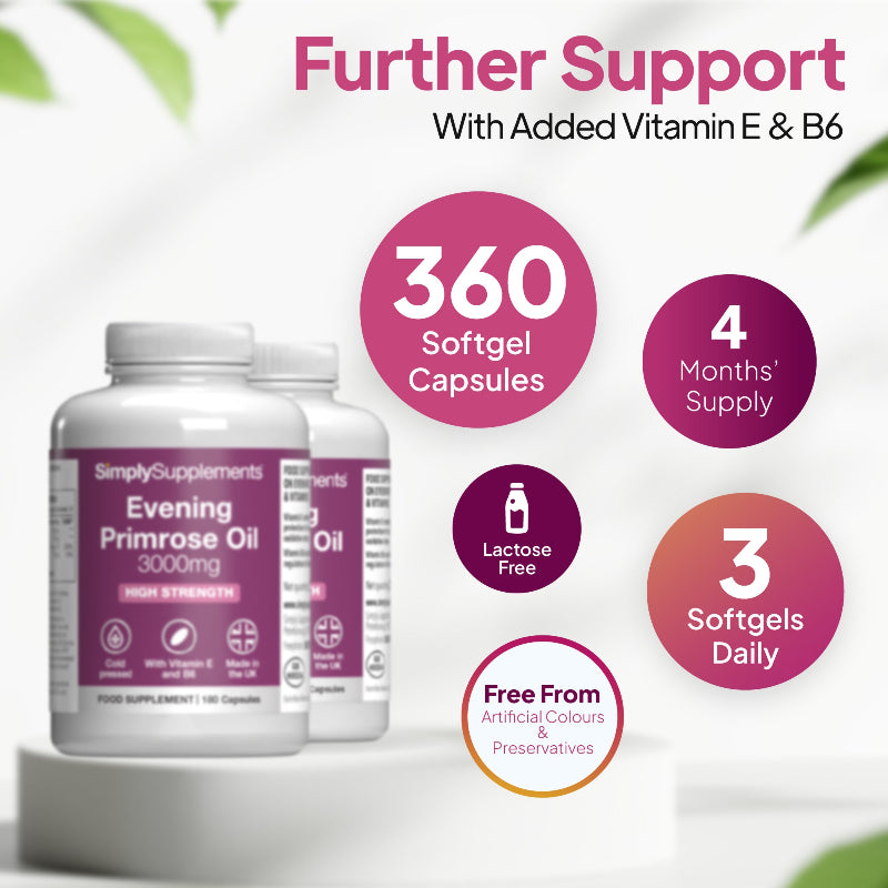 Evening Primrose Oil 360 softgel Capsules
