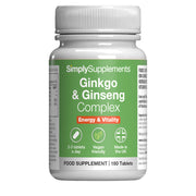 Simply Supplements Ginkgo & Ginseng Complex
