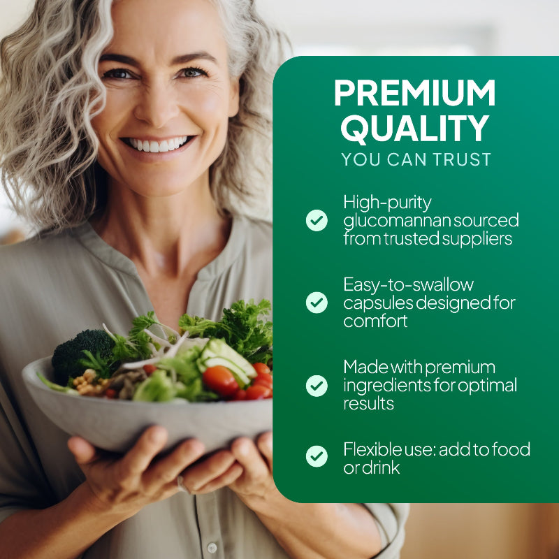 High-purity glucomannan sourced from trusted suppliers.