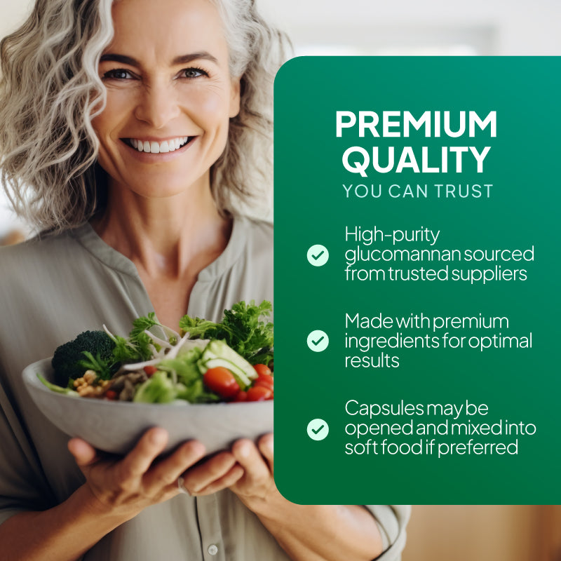 High-purity glucomannan sourced from trusted suppliers.
