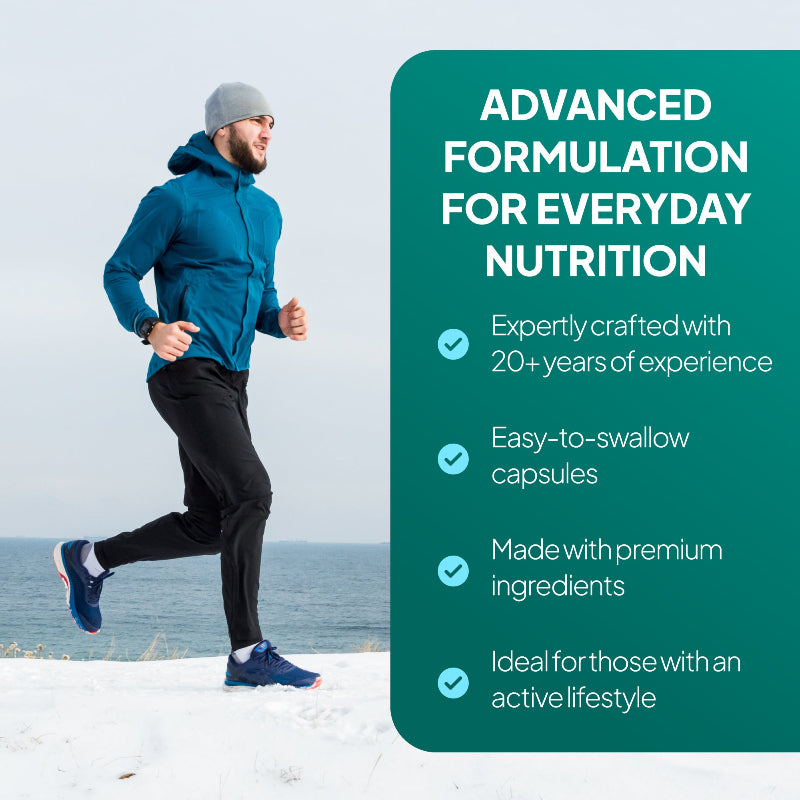 Glucosamine 500mg & Chondroitin is expertly crafted with 20+ years of experience