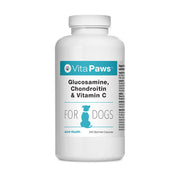 Vita Paws supplement bottle for dogs on a white background