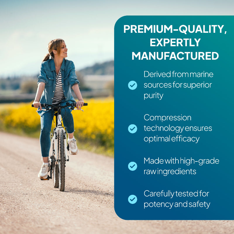 Glucosamine Sulphate derived from marine sources for superior purity