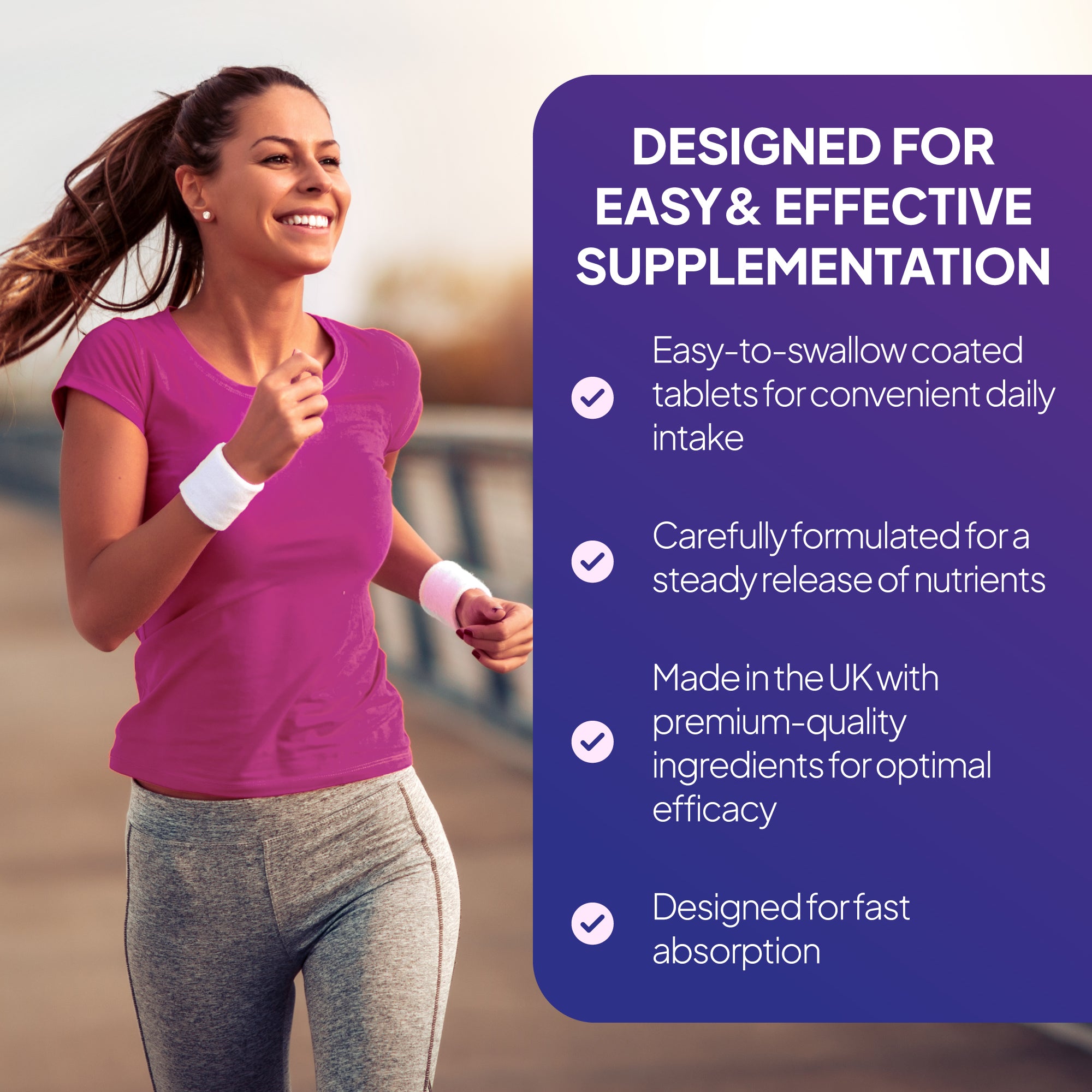 Carefully formulated for a steady release of nutrients. Designed for fast absorption.