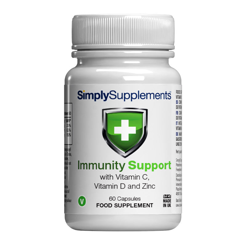 Immunity Support with Vitamin C, Vitamin D & Zinc - 60 capsules / [Multibuy 1]