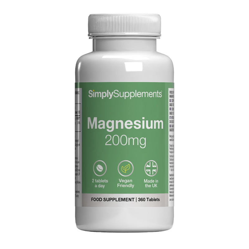 Simply Supplements Super Magnesium 250mg with Vitamin B Complex product