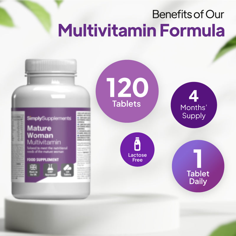 Mature Woman Multivitamin. 120 tablets