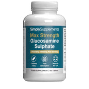 Simply Supplements Max Strength Glucosamine Sulphate 1858mg 2KCl