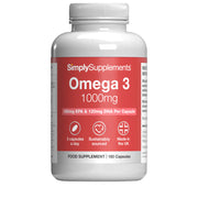 Simply Supplements Omega 3 Capsules 1,000mg