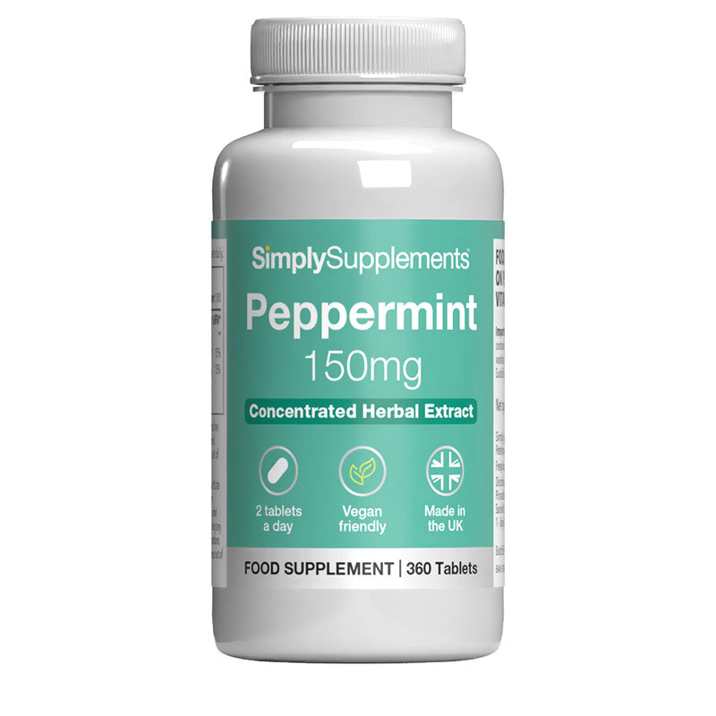 Simply Supplements Peppermint Tablets 150mg
