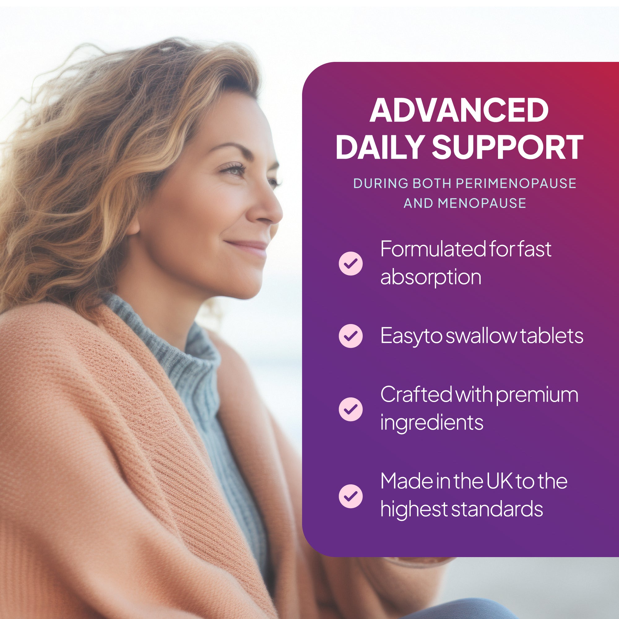 Simply Supplements PeriMenapol is formulated for fast absorption.