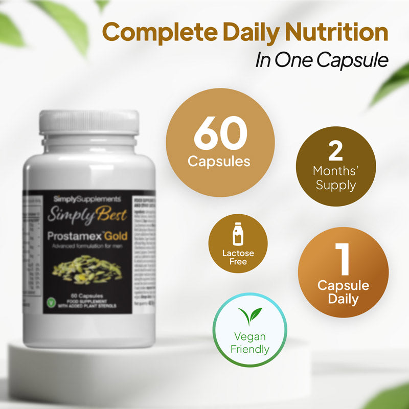 complete men's daily nutrition. Take 1 capsule daily