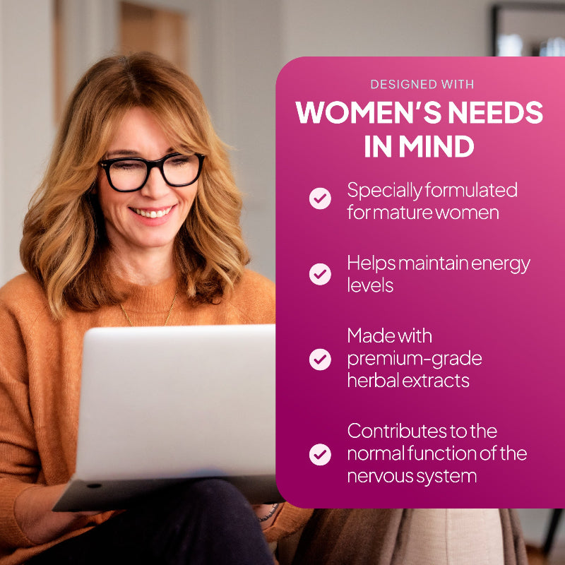 Red Clover 1,000mg is designed with women in mine and is specifically formulated for mature women