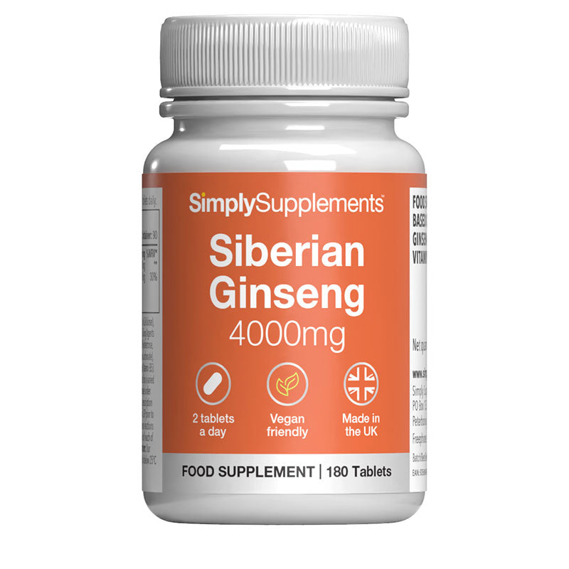 Simply Supplements Siberian Ginseng 4,000mg