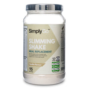 SimplyGo Slimming Shake container on a white background