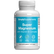 Simply Supplements Super Magnesium 250mg with Vitamin B Complex Product
