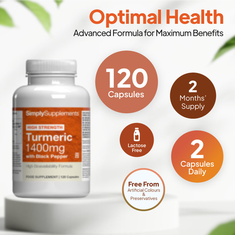 Advanced formula for maximum benefits. 120 capsules.