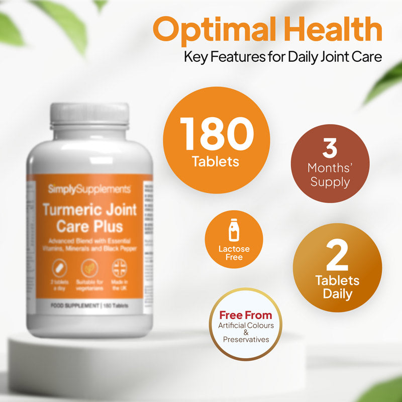 Provides key features for daily joint care- 180 tablets (3 months' supply) 2 tablets daily