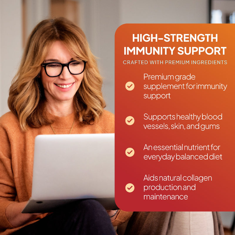 High-strength immunity support, an essential nutrient for an everyday balanced diet.