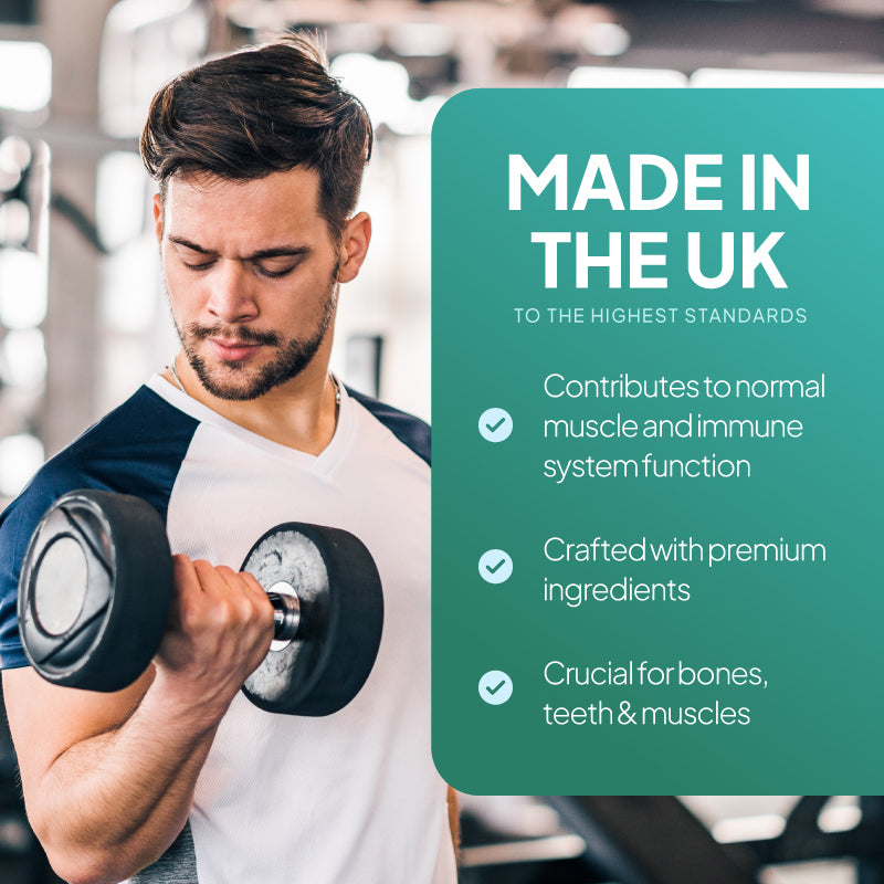 vitamin d2 4000iu  made in the UK for normal muscle function and immune health