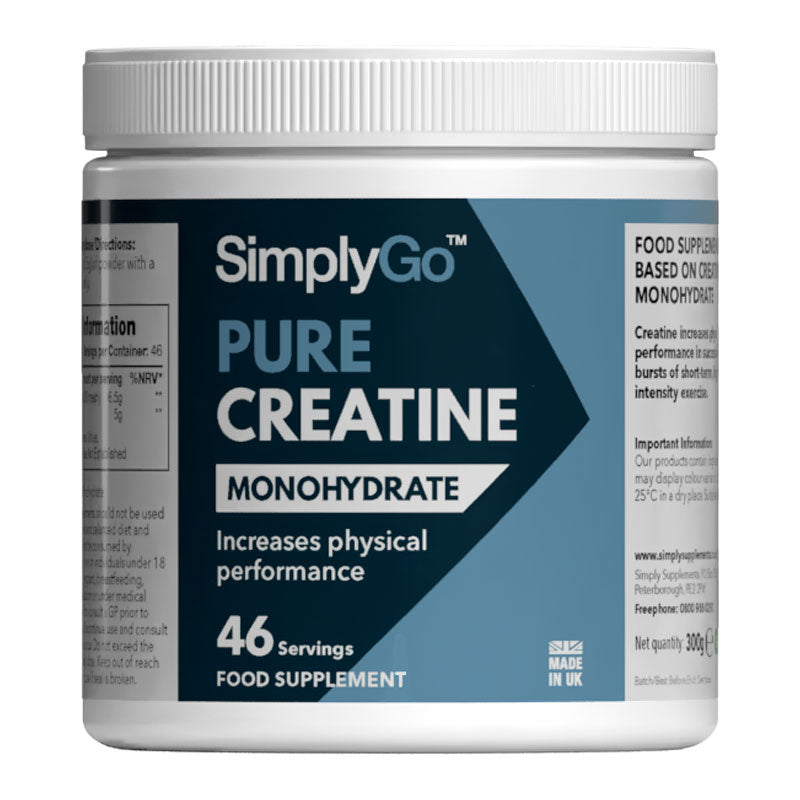 Pure Creatine Monohydrate Powder - 300g / [Multibuy 1]