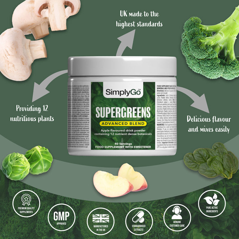 supergreens drink powder benefits