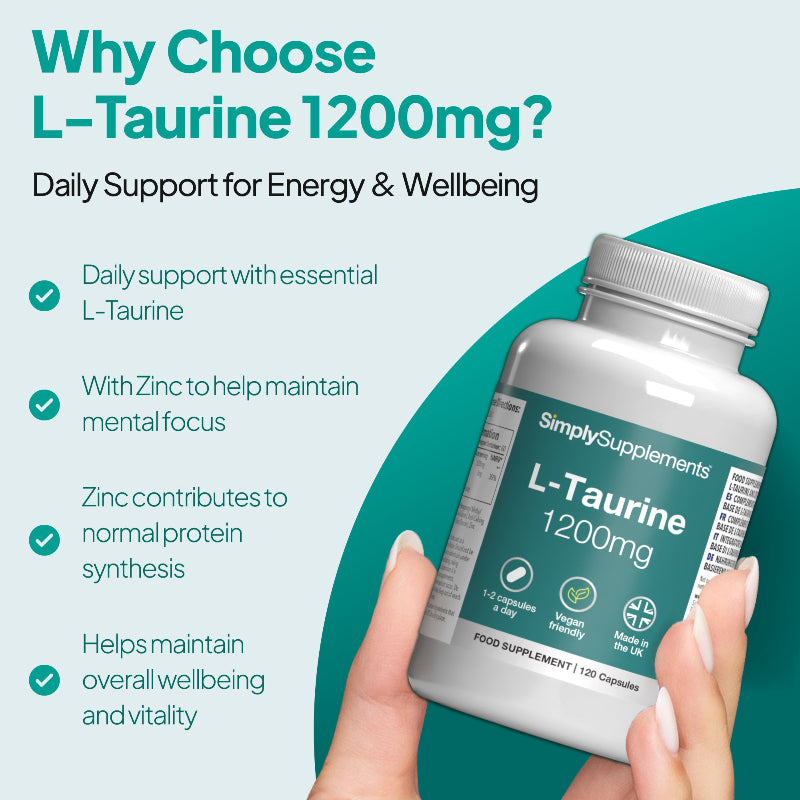 Daily support with essential L-Taurine 
