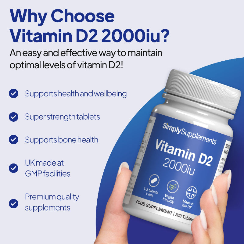 An easy and effective way to maintain optimal levels of vitamin D2